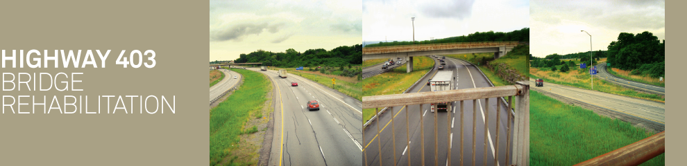 Highway 403 Bridge Rehabilitation